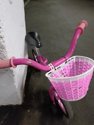 Bicicleta de equilibrio rosa Chicco