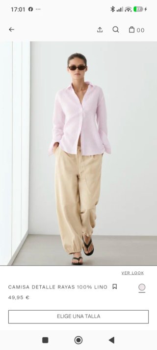 Lote Ropa Beige y Rosa Talla Única