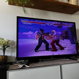 Pack PS2 slim Tekken 4 + 2 mandos + Accesorios