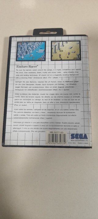 Enduro Racer Sega Máster System