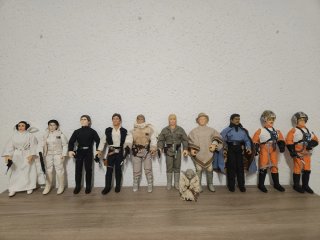 Figuras Star Wars (Anakin, Obi-Wan, Yoda)