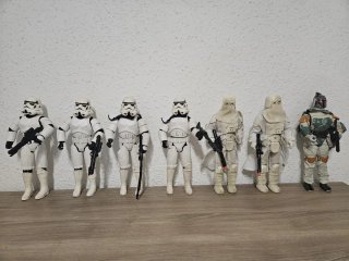 Figuras Star Wars (Anakin, Obi-Wan, Yoda)