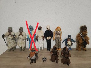 Figuras Star Wars (Anakin, Obi-Wan, Yoda)