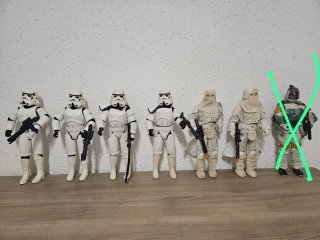 Figuras Star Wars (Anakin, Obi-Wan, Yoda)