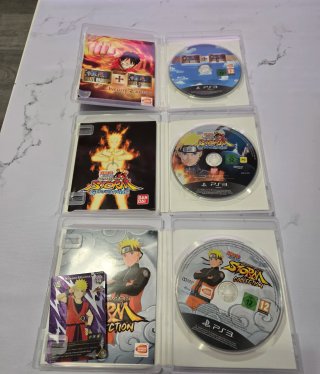 Pack PS3: Naruto y One Piece