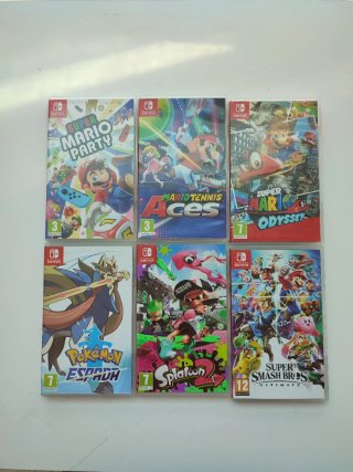 Nintendo Switch Juegos: Mario, Pokemon, Splatoon