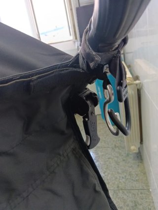 Carrito de bebé y colchoneta más saco de invierno