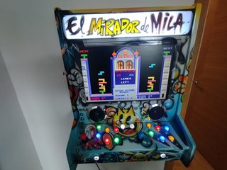 Máquina Arcade Pared Personalizada
