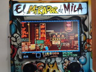 Máquina Arcade Pared Personalizada