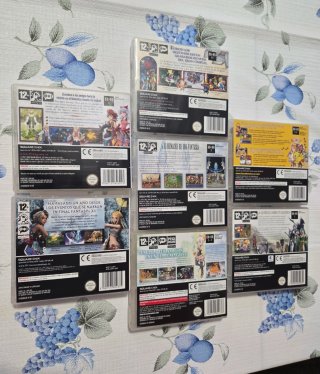 Lote 7 juegos Nintendo DS Final Fantasy
