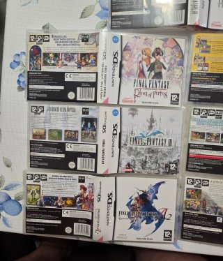 Lote 7 juegos Nintendo DS Final Fantasy
