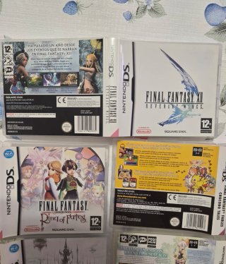 Lote 7 juegos Nintendo DS Final Fantasy