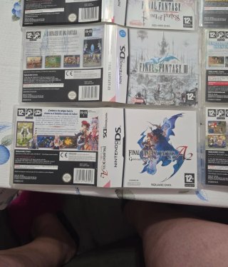 Lote 7 juegos Nintendo DS Final Fantasy