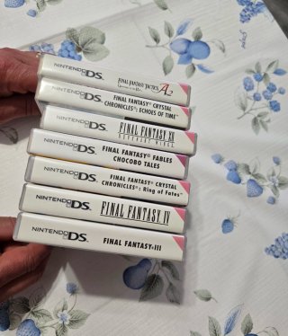 Lote 7 juegos Nintendo DS Final Fantasy