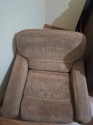 Butaca/Sillón cómodo marrón