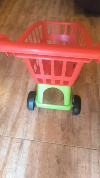 Carrito de compra de juguete