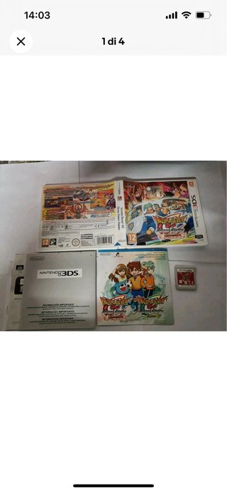 Inazuma Eleven GO Chrono Stones Fiamma 3DS