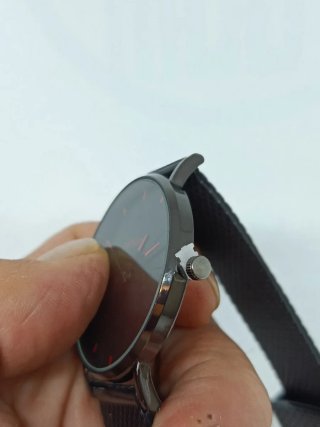 Reloj GENEVA Minimalista Negro Mate