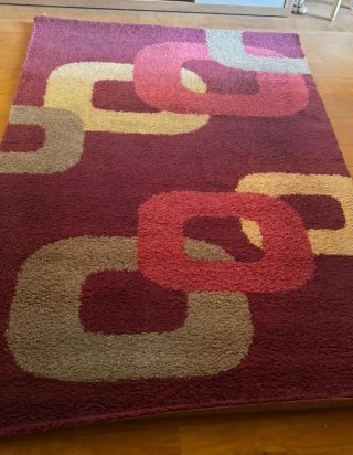 Alfombra grande salón 2,30x1,60 (recién lavada)