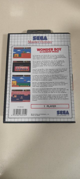 Wonder Boy in Monster World - Sega Master System