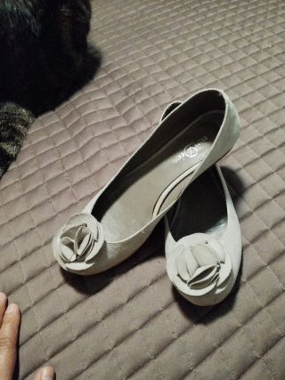 Bailarinas ante grises talla 36