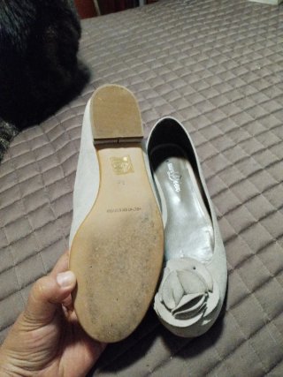Bailarinas ante grises talla 36