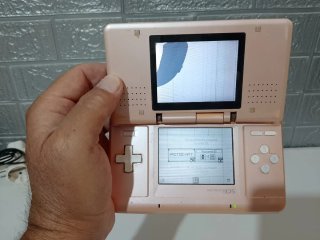 Consola Nintendo DS clásica rosa leer