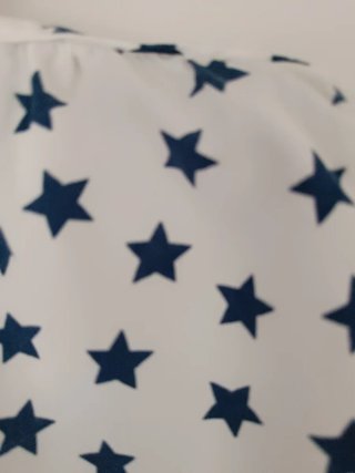 Camisa Pepe Jeans estrellas azul/blanco Talla XS