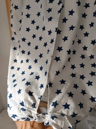 Camisa Pepe Jeans estrellas azul/blanco Talla XS