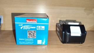 Batería Makita 18V 6.0Ah BL1860B