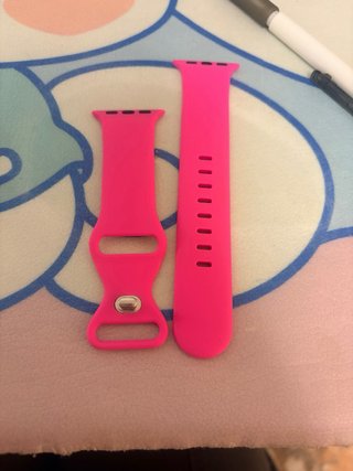 Correas Apple Watch Rosa y Fucsia las dos por 5€