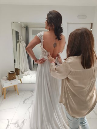 Vestido de Novia Blanco