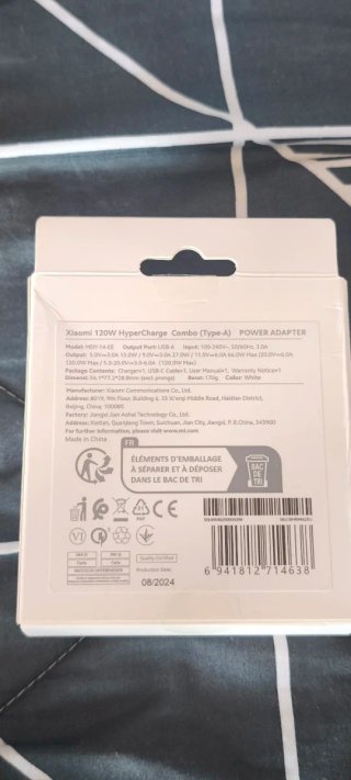 Caja Xiaomi 14T Pro + Batería 120W