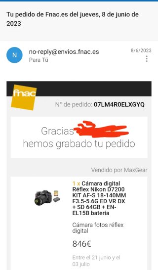 Cámara Nikon D7200 + Accesorios