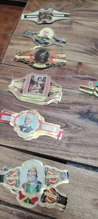 Vitolas antiguas variadas