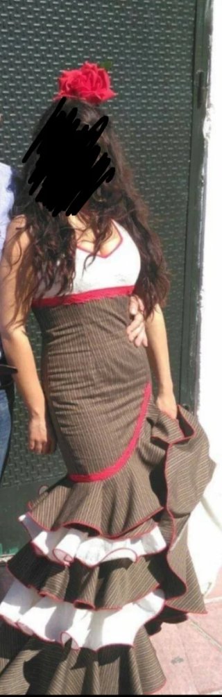Vestido de gitana canastera