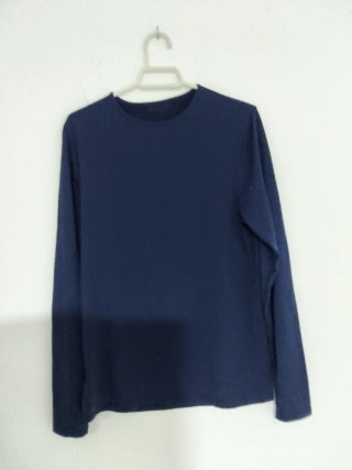 Camiseta interior azul oscuro