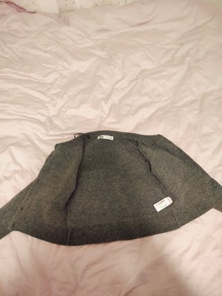 Cardigan Zara Gris