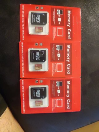 3 Micro SD 32GB por 10 euros.