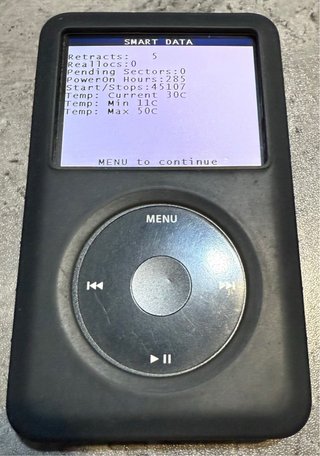 iPod 6ª Gen 80GB Negro