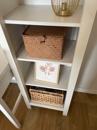 Escritorio Ikea Hemnes con Estanterías