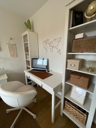Escritorio Ikea Hemnes con Estanterías