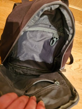 Mochila marrón