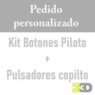 Kit elevalunas piloto + pulsadores copiloto