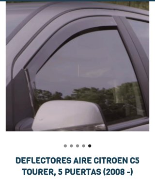 Deflectores Aire Citroën C5 Tourer 5 Puertas