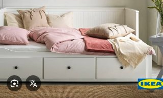 2 cama nido blanca con cajones IKEA