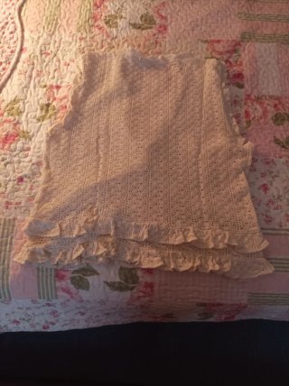 Top sin mangas de algodón beige
