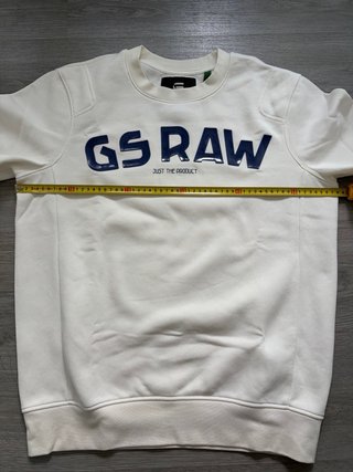 Sudadera G-Star RAW Blanca Talla L