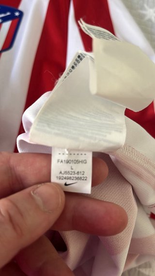 Camiseta Atlético de Madrid 19/20 Talla L