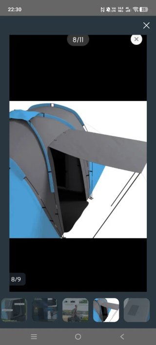 Tienda de campaña 4 personas